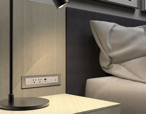 Legrand Power and Charging Solutions for Hotel Furniture